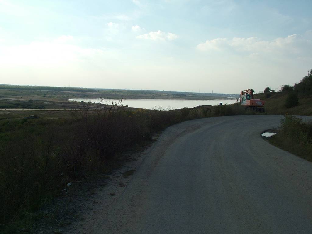 Blick auf den Markleeberger See.
